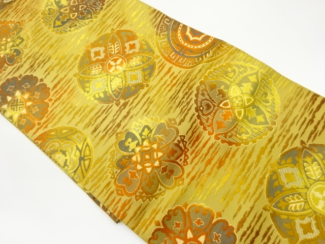 本場筑前博多華文模様織出し名古屋帯